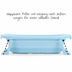 Badewanne Wash N Fold M - Light Blue