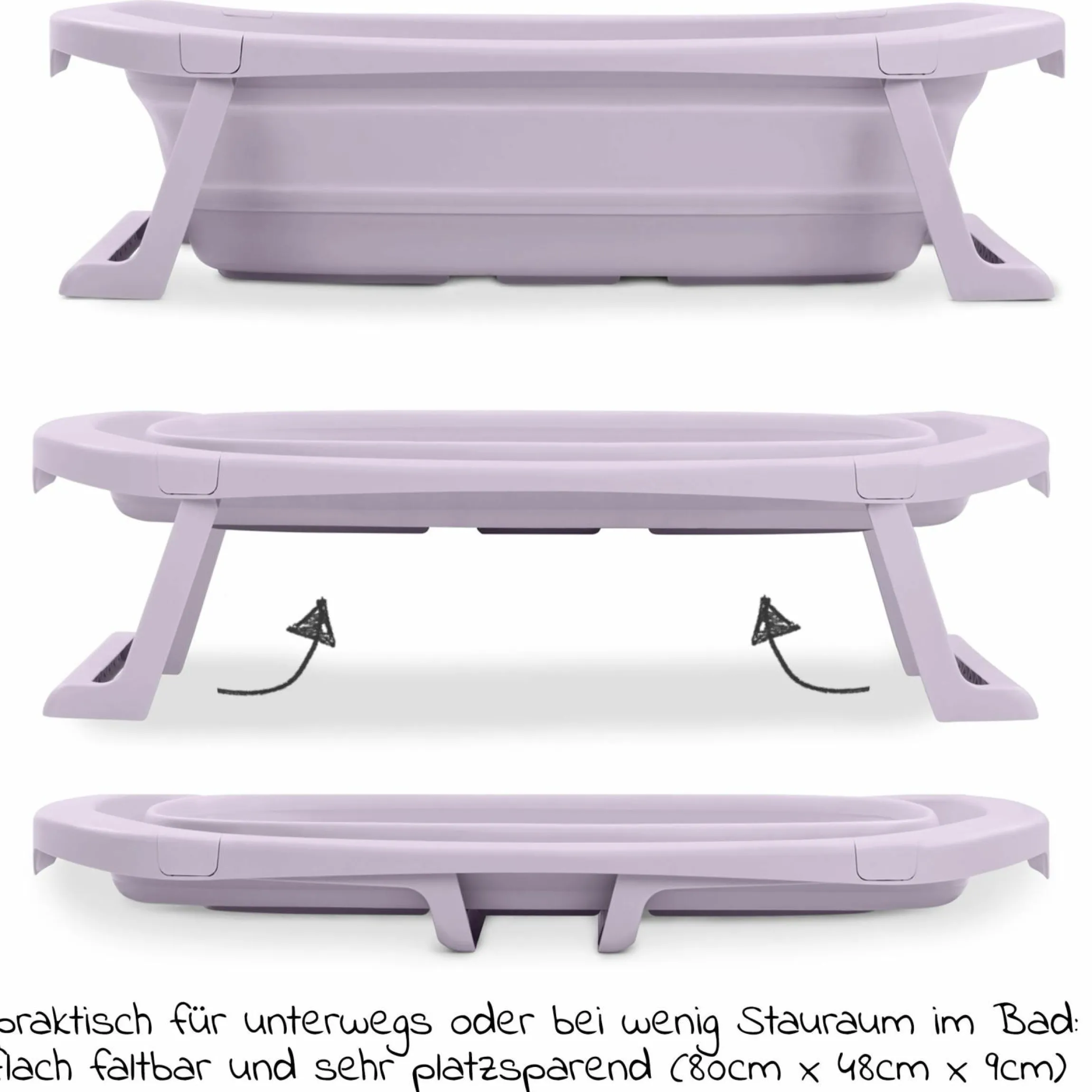 Badewanne Wash N Fold M - Lavender