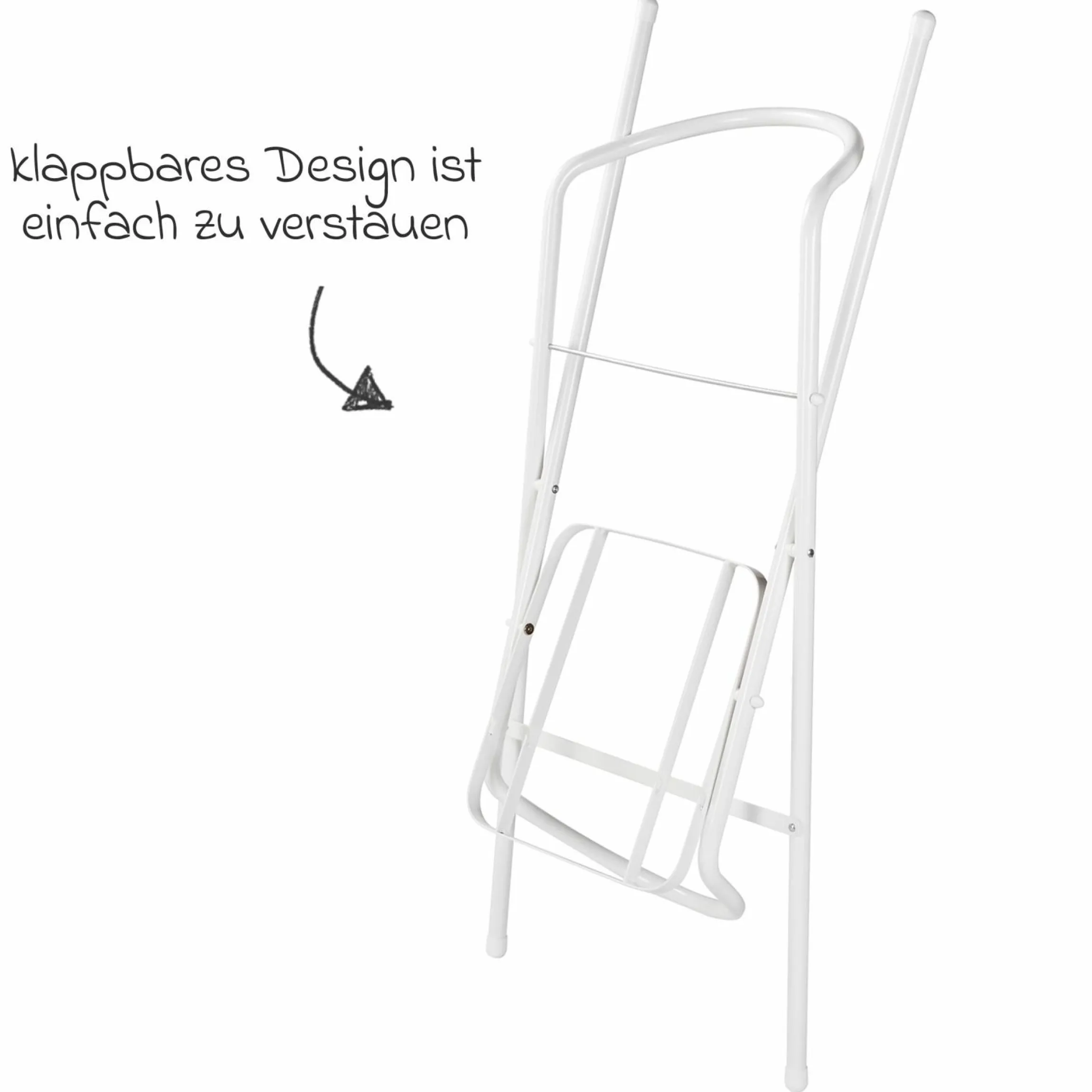 Badewannenständer Tilo - Weiß