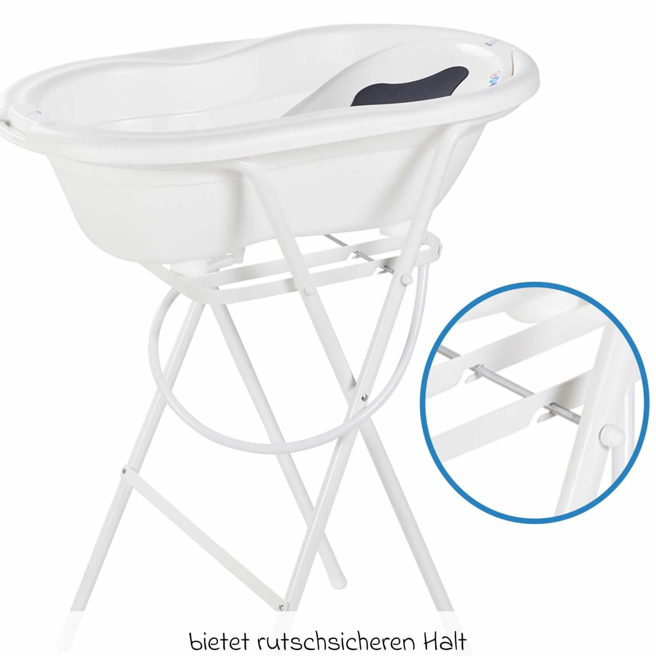 Badewannenständer Tilo - Weiß