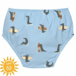 Bade-Windelhose LSF Swim Diaper - Crocodile - Sky Blue - Gr. 92
