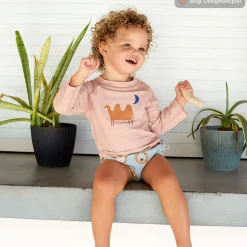 Bade-Windelhose LSF Swim Diaper - Dolphin - Peach - Gr. 92