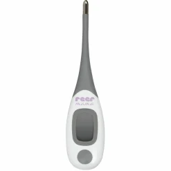 Basalthermometer Mama perfekt für die Messung der Basal-Temperatur - Weiß Grau - Kollektion 2024