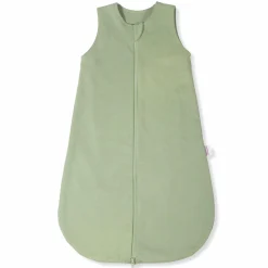 Baumwoll-Schlafsack - Interlock - Olive - Gr. 90 cm