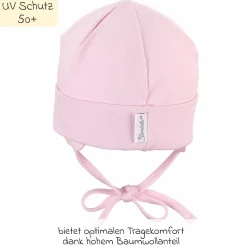 Beanie zum Binden - Rosa - Gr. 39