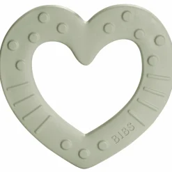 Beißring - Baby Bitie - Heart - Sage