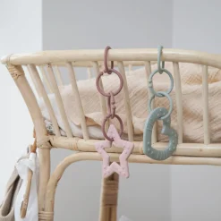 Beißring - Baby Bitie - Star - Blush