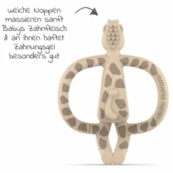 Beißring Gigi Giraffe - Beige