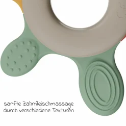 Beißring Green - Orange / Rot / Grün