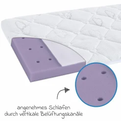 Beistellbett & Wiegen-Matratze Brise Light 40 x 90 cm