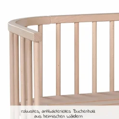 Beistellbett Boxspring - Natur unbehandelt - Kollektion 2024