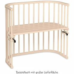 Beistellbett Original - Beige lackiert - Kollektion 2024