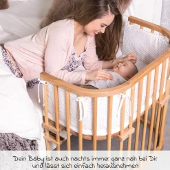 Beistellbett Original - Kernbuche geölt - Kollektion 2024