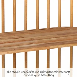 Beistellbett Original - Kernbuche geölt - Kollektion 2024