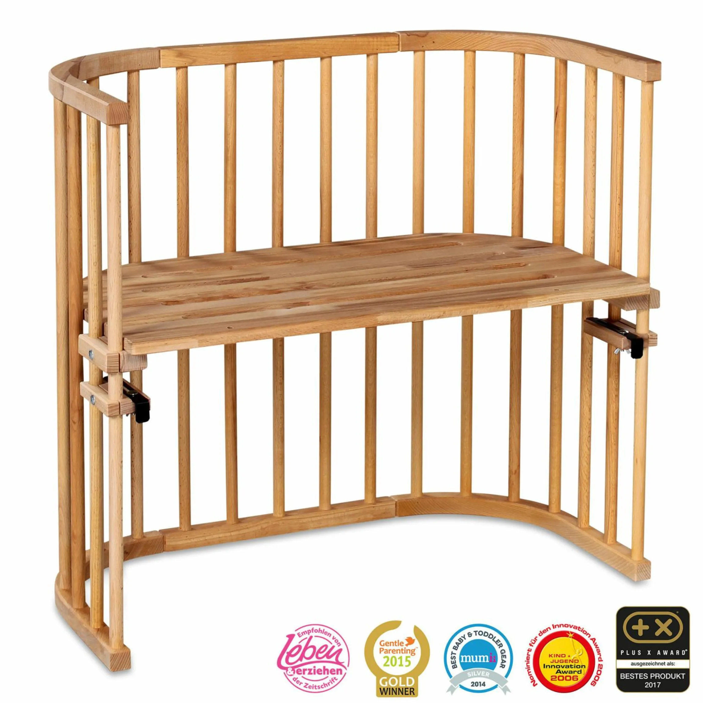 Beistellbett Original - Kernbuche geölt - Kollektion 2024