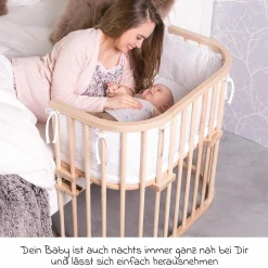 Beistellbett Original - Natur lackiert - Kollektion 2024