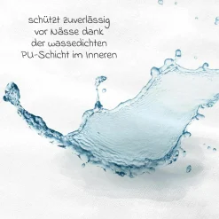 Betteinlage wasserdicht & atmungsaktiv - 50 x 70 cm