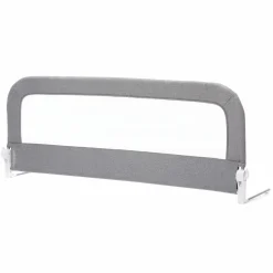 Bettgitter Lara mit Klappmechanismus für Standard- und Boxspringbetten inkl. Spanngurt - Grau