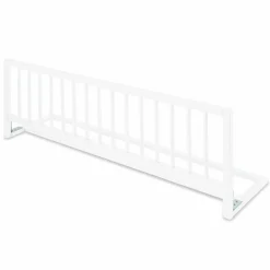 Bettschutzgitter Classic Weiß 90 cm - Buche massiv