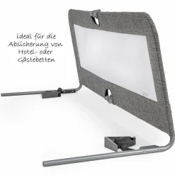 Bettschutzgitter Sleep'n Safe Plus XL 150 cm - Melange Grey