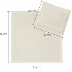 Bettwäsche 80 x 80 cm / 35 x 40 cm - Uni - Beige