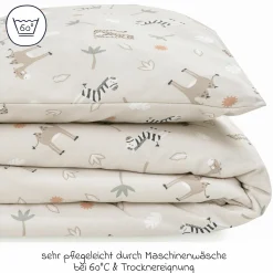 Bettwäsche Jersey 80 x 80 / 35 x 40 cm - Savanne Beige