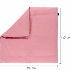 Bettwäsche Mull mit Knopf 100 x 135 cm - Fox Glove