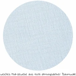 Bettwäsche Mull mit Knopf 80 x 80 cm - Sky Way