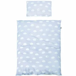 Bettwäsche-Set - Kleine Wolke - Blau