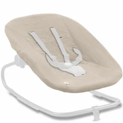Bezug für Highchair Bouncer (atmungsaktiv & einfach waschbar) - Beige