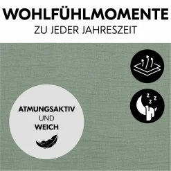 Bezug für Highchair Bouncer (atmungsaktiv & einfach waschbar) - Sage