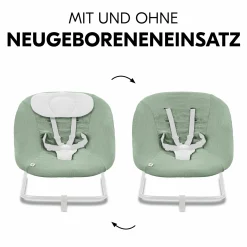 Bezug für Highchair Bouncer (atmungsaktiv & einfach waschbar) - Sage