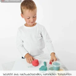 Bio-Soft-Knete - Schwarz und Weiss