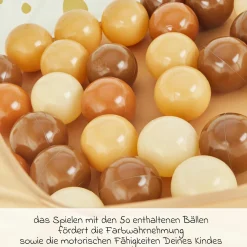 Bällebad mit 50 Bällen - Dots