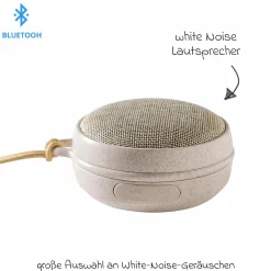 Bluetooth Lautsprecher White Noise Echo01 mit 10 Klängen - Wheat