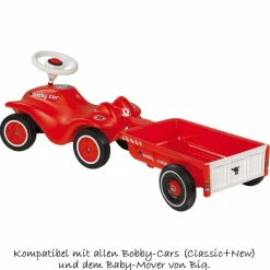 Bobby Car Anhänger Bobby Caddy - Rot