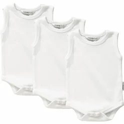 Body Ohne Arm 3er Pack - Weiß - Gr. 86/92