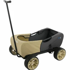 Bollerwagen Eco Mobil Safari - faltbar mit Dach, Transportwagen & Handwagen für 2 Kinder