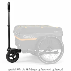 Bollerwagenset für Qubee und Qubee XL - Schwarz