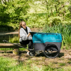 Bollerwagenset für Qubee und Qubee XL - Schwarz