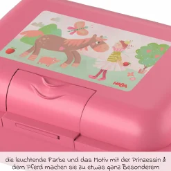 Brotdose / Lunchbox - Prinzessin & Pferd