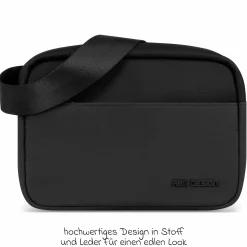 Brust- und Hüfttasche Hip Bag mit verstellbarem Gurt - Pure - Coal - Kollektion 2025