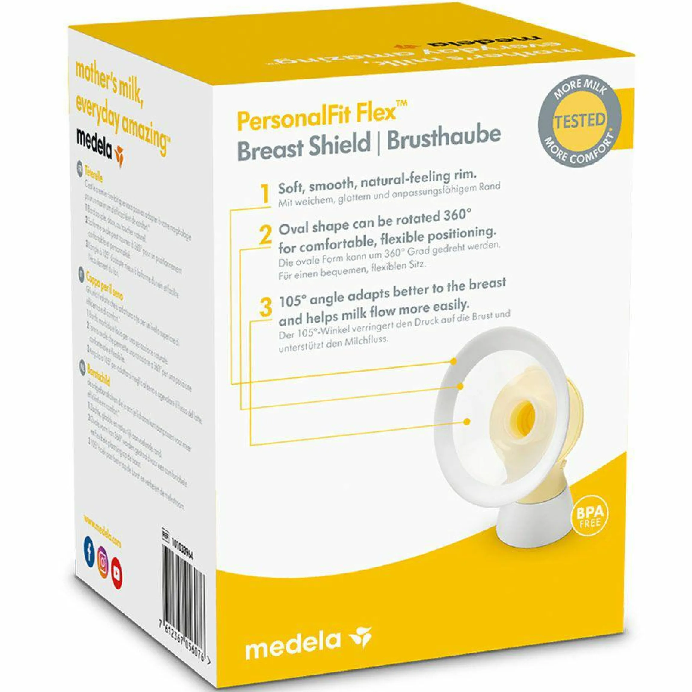 Brusthaube PersonalFit Flex 2er Pack - Gr. L
