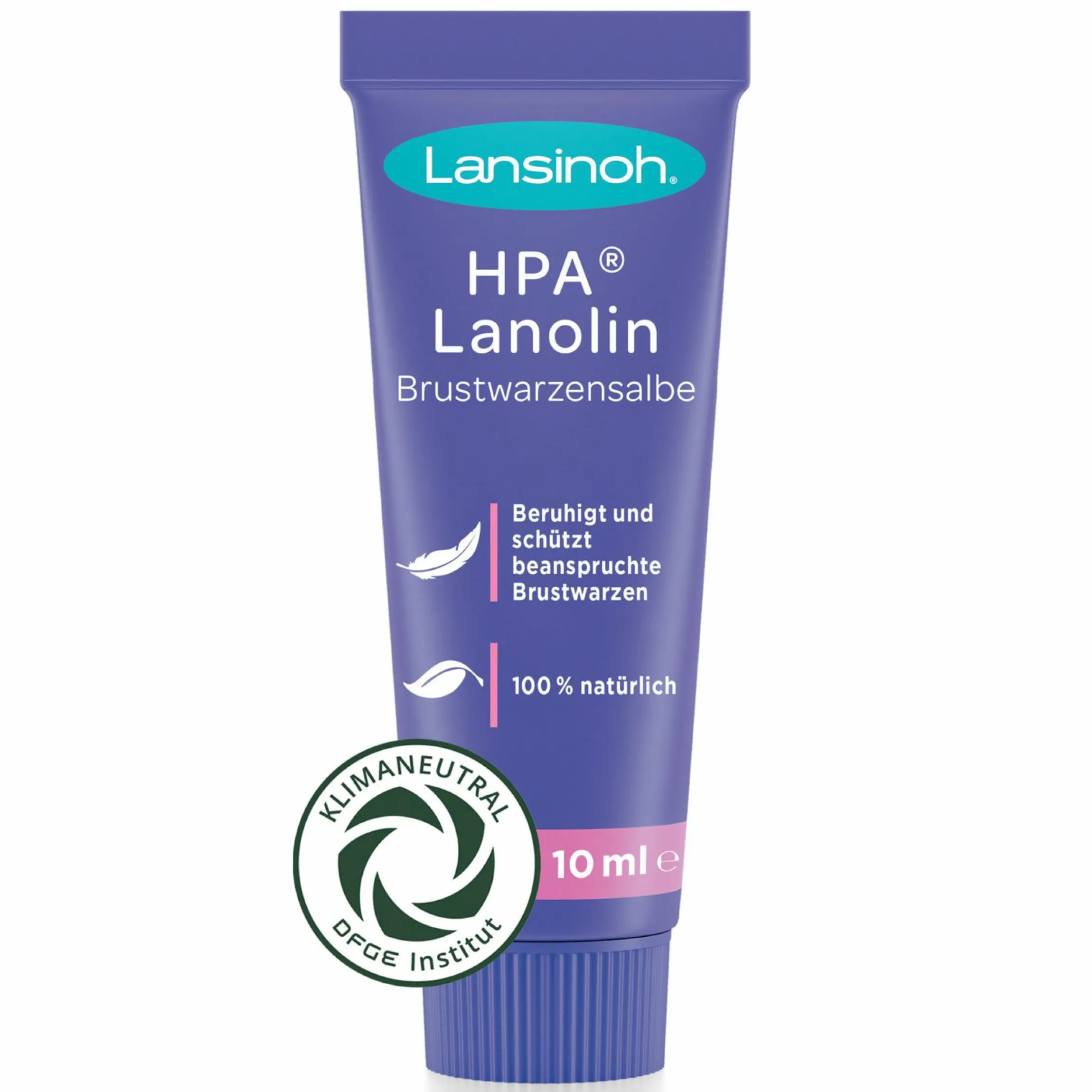 Brustwarzen-Salbe HPA® Lanolin 10 ml Tube klimaneutral