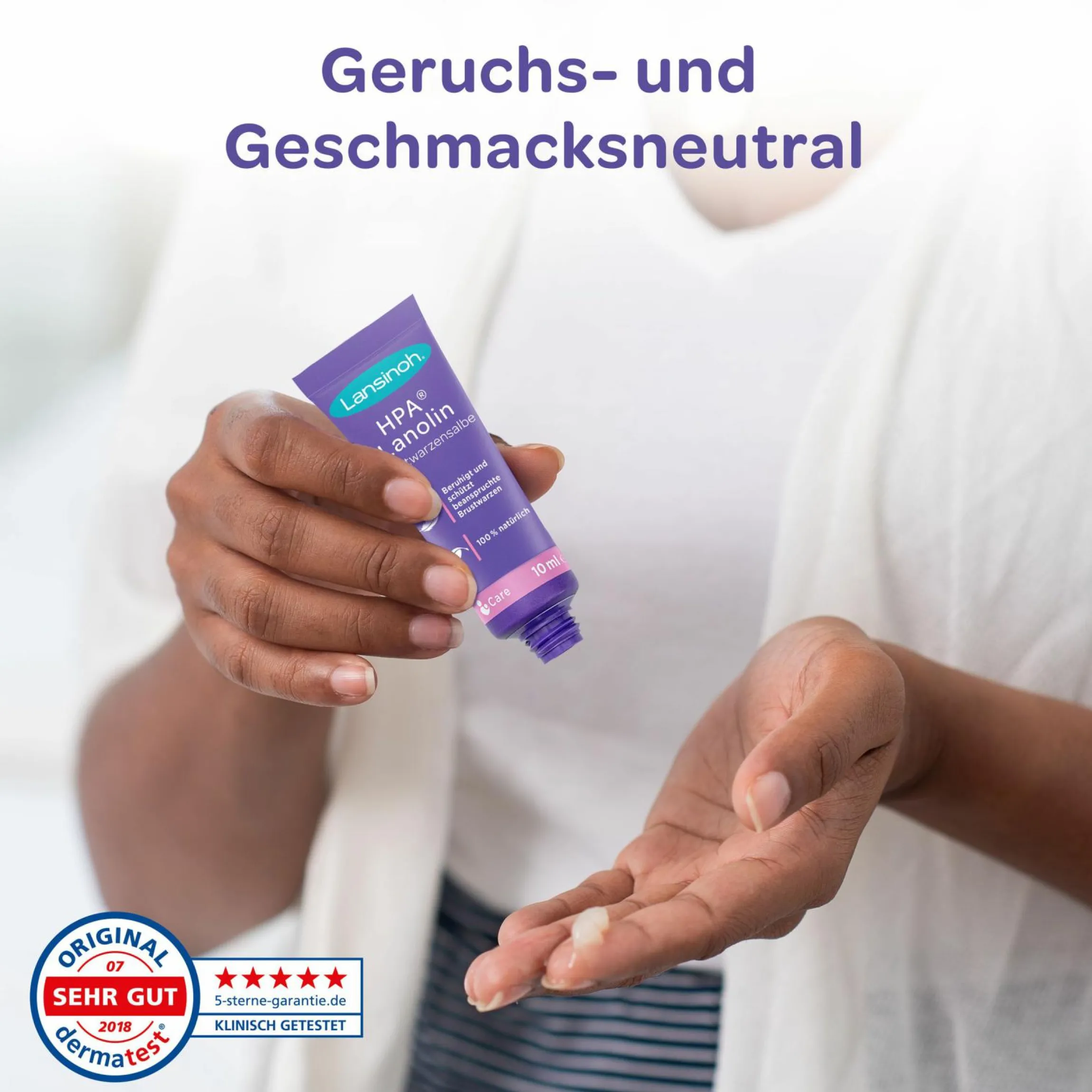 Brustwarzen-Salbe HPA® Lanolin 10 ml Tube klimaneutral