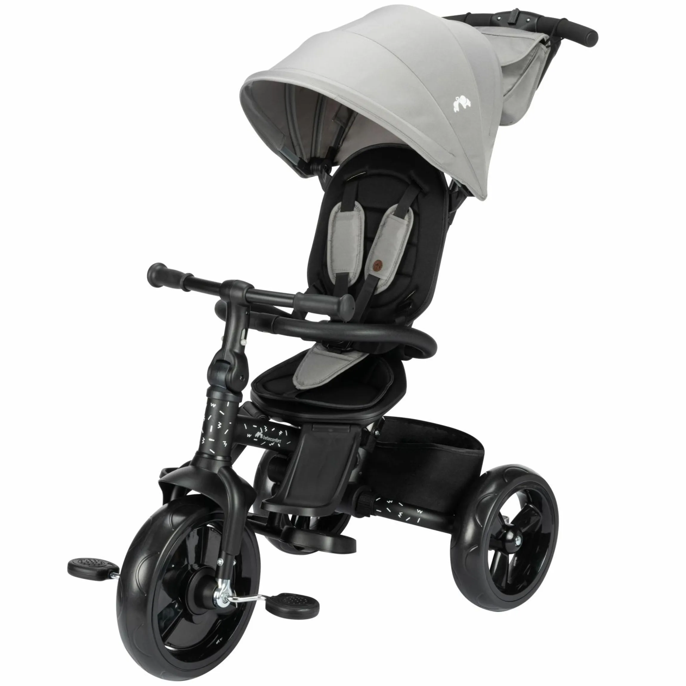 Buggy & Dreirad Windy bis 22 kg mit Liegeposition - Tinted Gray - Kollektion 2025