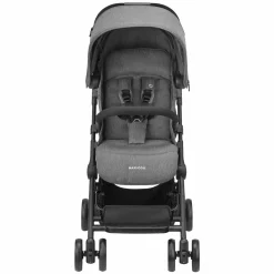 Buggy & Reisebuggy Lara2 mit Automatik-Faltung, Liegeposition, bis 22 kg, nur 6,3 kg - Select Grey - Kollektion 2025
