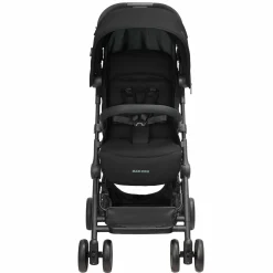Buggy & Reisebuggy Lara² mit Automatik-Faltung, Liegeposition, bis 22 kg, nur 6,3 kg - Essential Black - Kollektion 2025