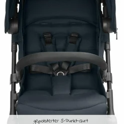 Buggy & Reisebuggy Lara² mit Automatik-Faltung, Liegeposition, bis 22 kg, nur 6,3 kg - Essential Graphite - Kollektion 2025