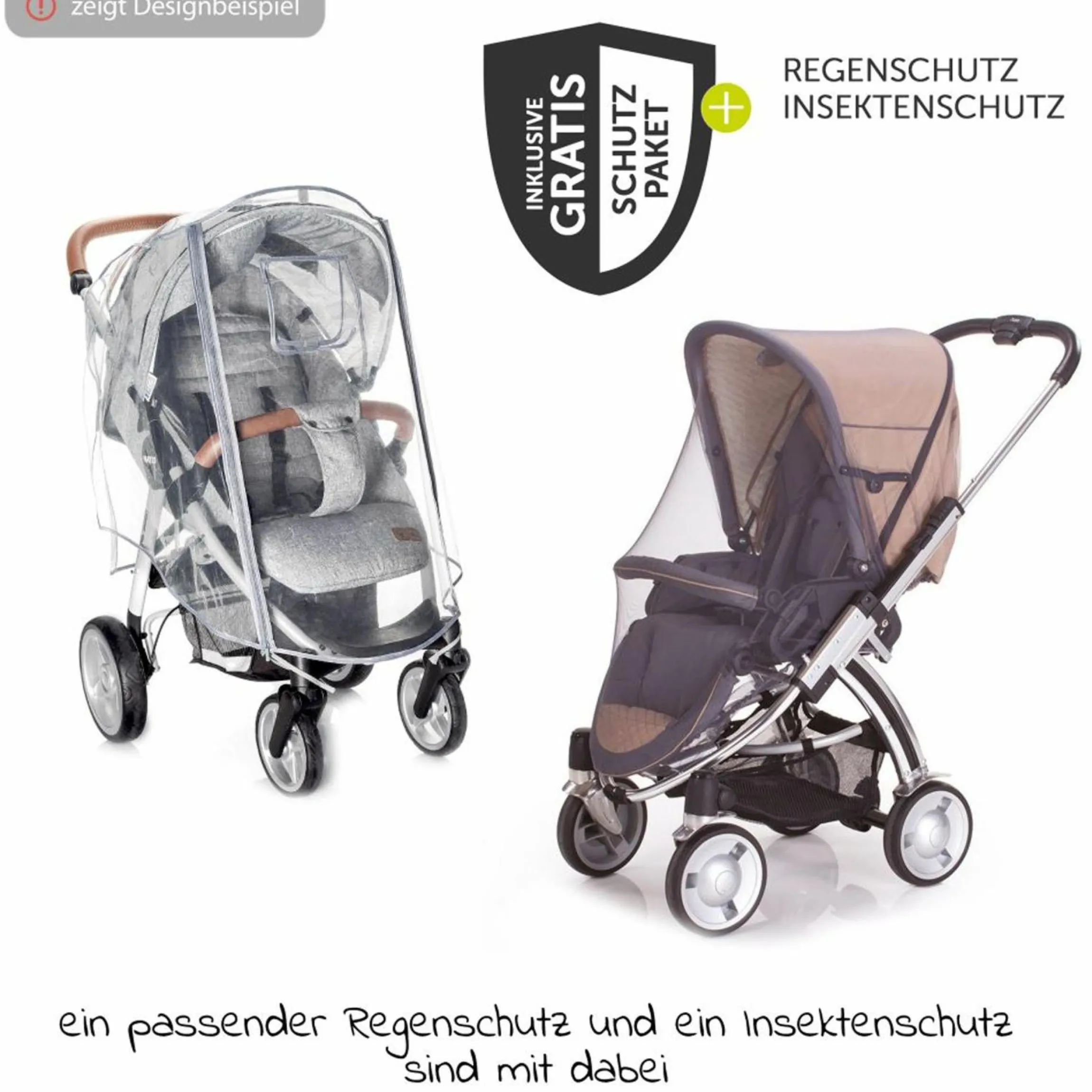 Buggy & Sportkinderwagen Pro mit Luftreifen inkl. Sportsitz bis 34 kg inkl. Handyhalter, Getränkeflasche, Schnullertasche, Buggybuch & XXL Zubehörpaket - Anthrazit - Kollektion 2024